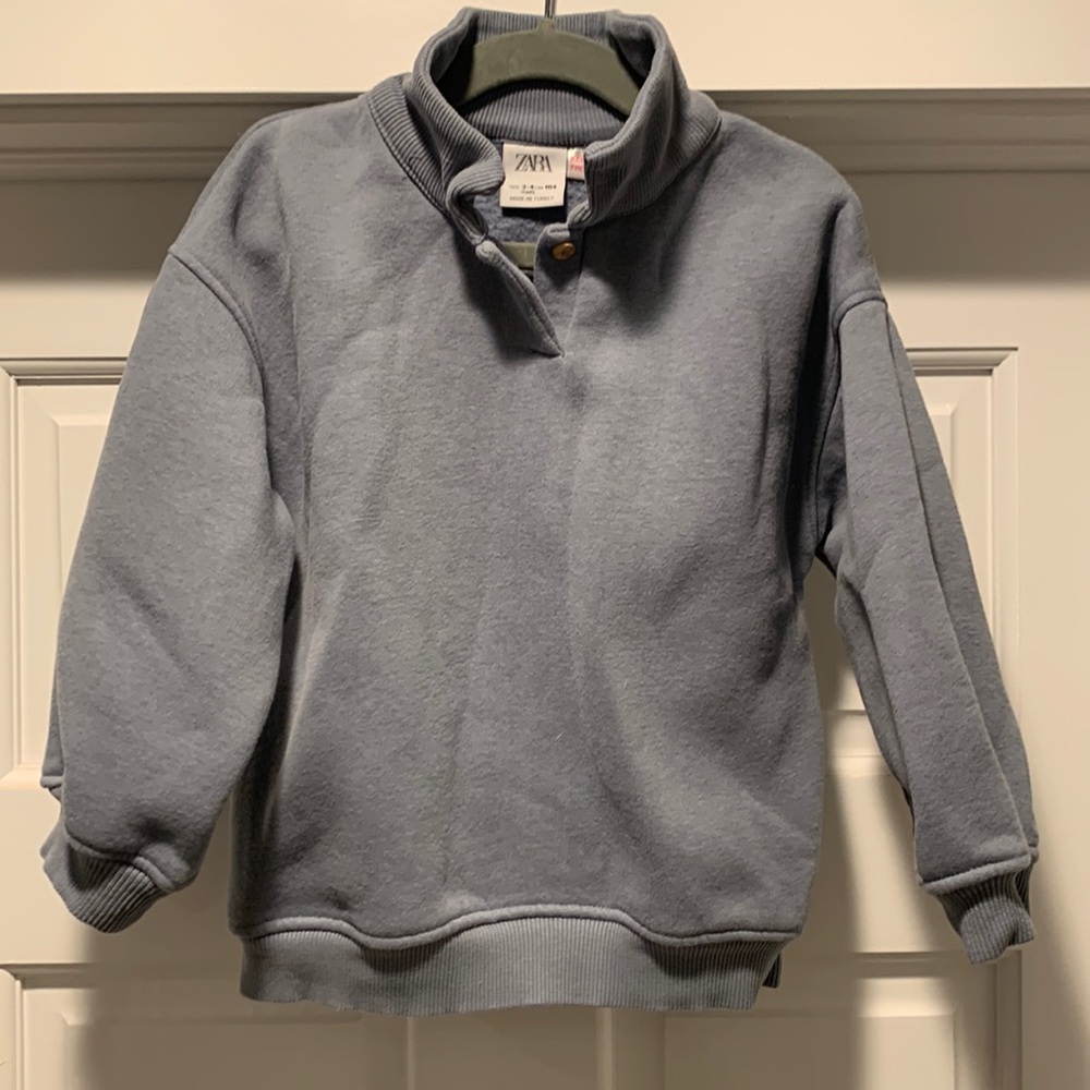 Zara Dust Blue Pullover